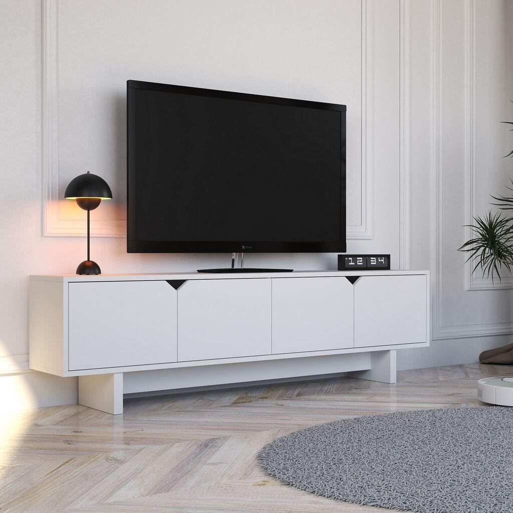 Hanah Home TV ormarić Doruk, bijeli