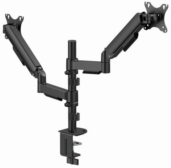 Gembird Nosač za dva monitora MA-DA2P-02, 17"-32", do 9kg
