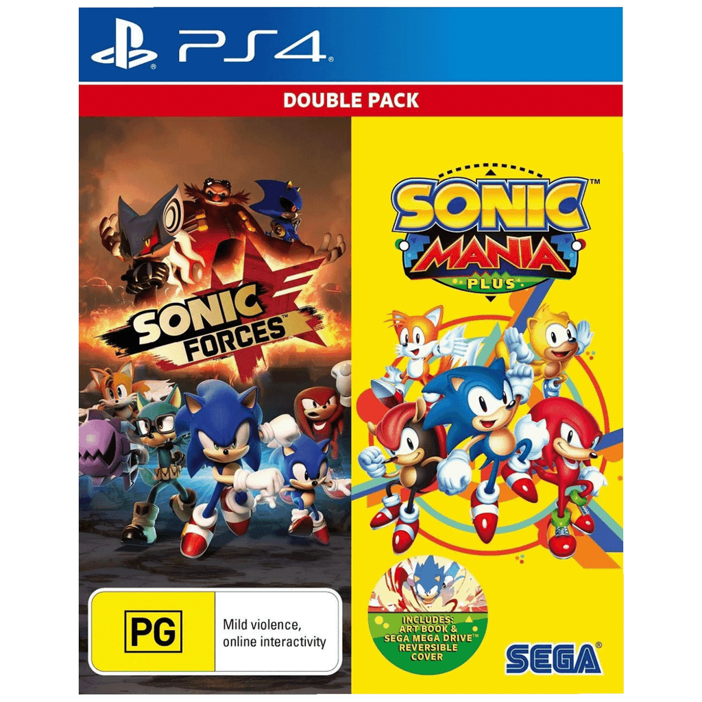 Sega Video igra za PlayStation 4, Sonic Mania Plus & Sonic Forces