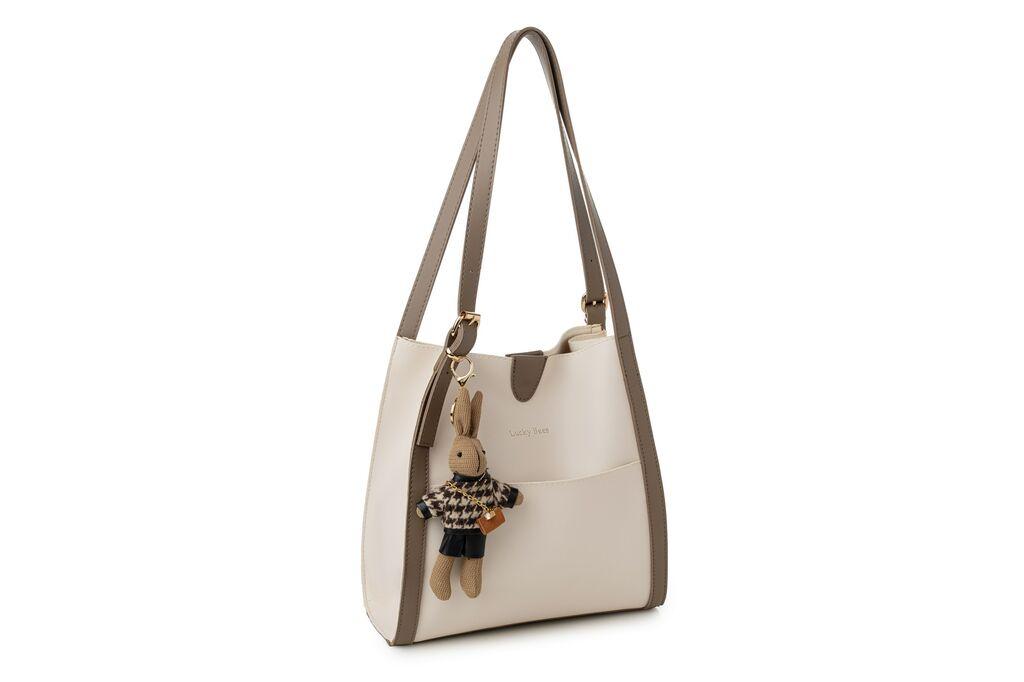 Ženska torba Lucky Bees 352, krem ​​boje