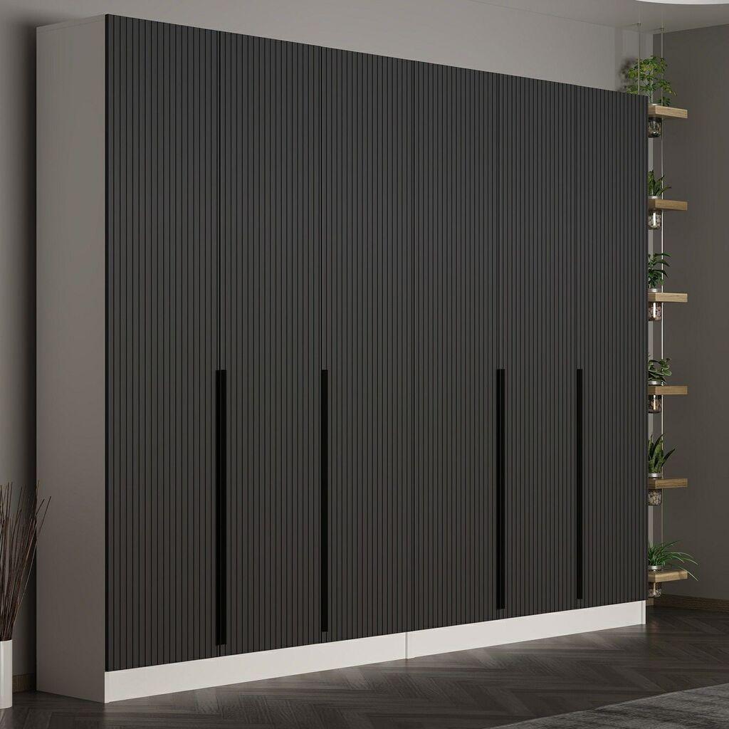 Hanah Home Ormar Noah Noah-8269, 270x210x35 cm, Antracit