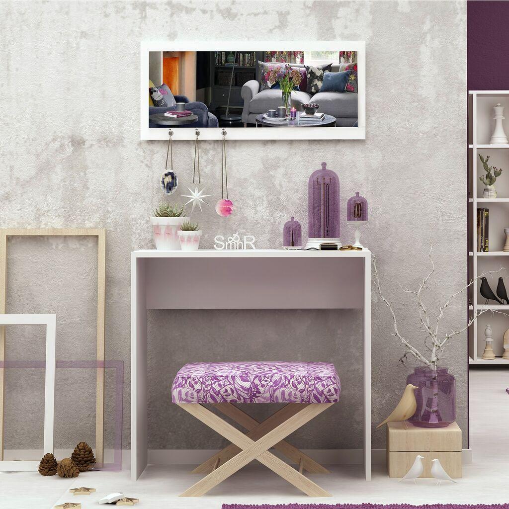 Hanah Home Komoda Salerno, 80x82x30 cm, Bijela