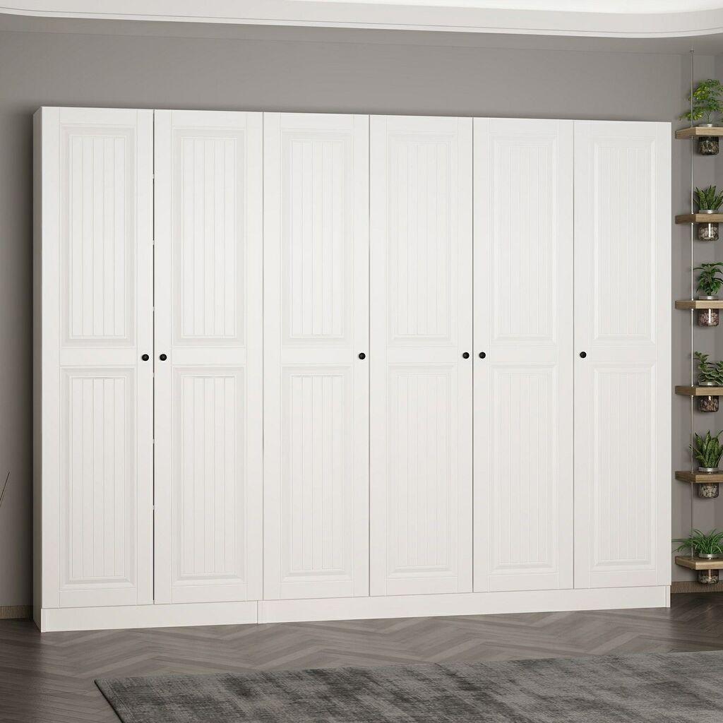 Hanah Home Ormar za hodnik Noah 8246, 270x210x35 cm, Bijela