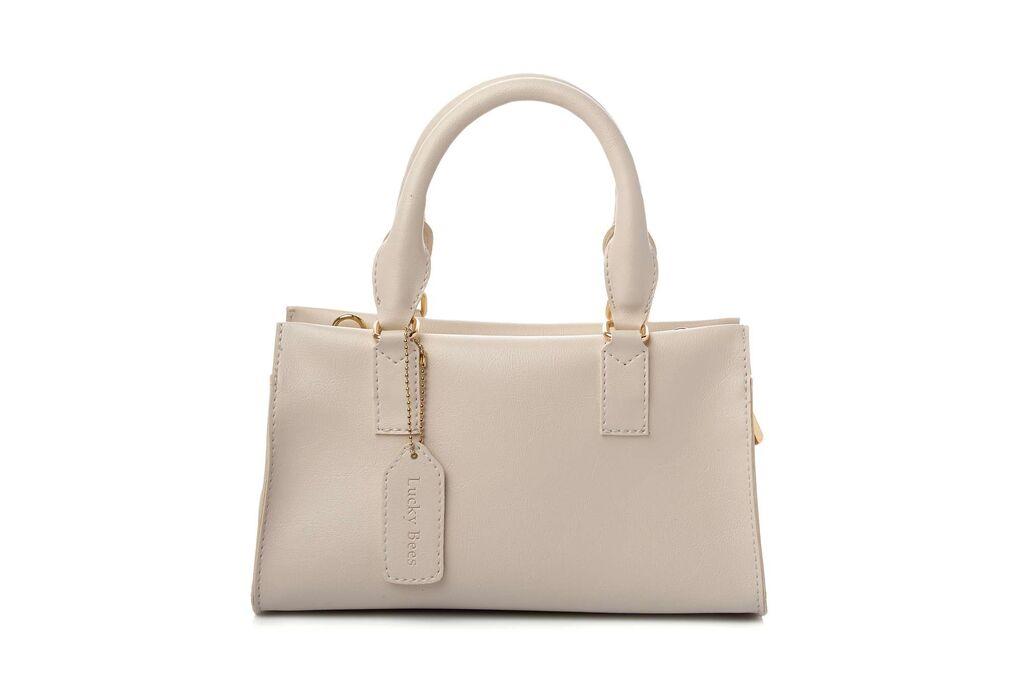 Ženska torba Lucky Bees Vivien, krem ​​boje