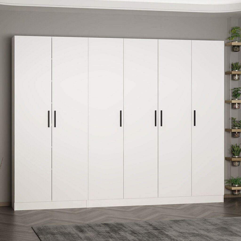 Hanah Home Ormar Noah-8202, 270x210x35 cm, Bijeli