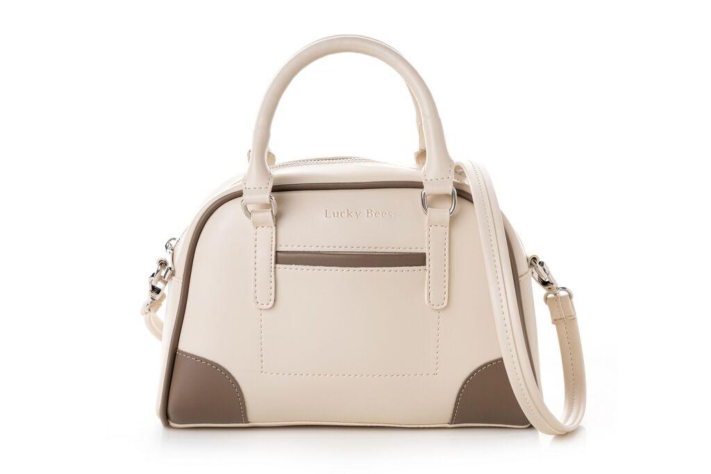 Ženska torbica Lucky Bees 1282, bež-krem