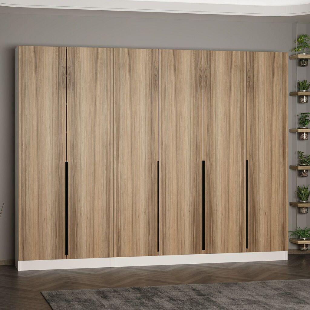 Hanah Home Ormar Noah-8279, 270x210x35 cm, Boja hrasta