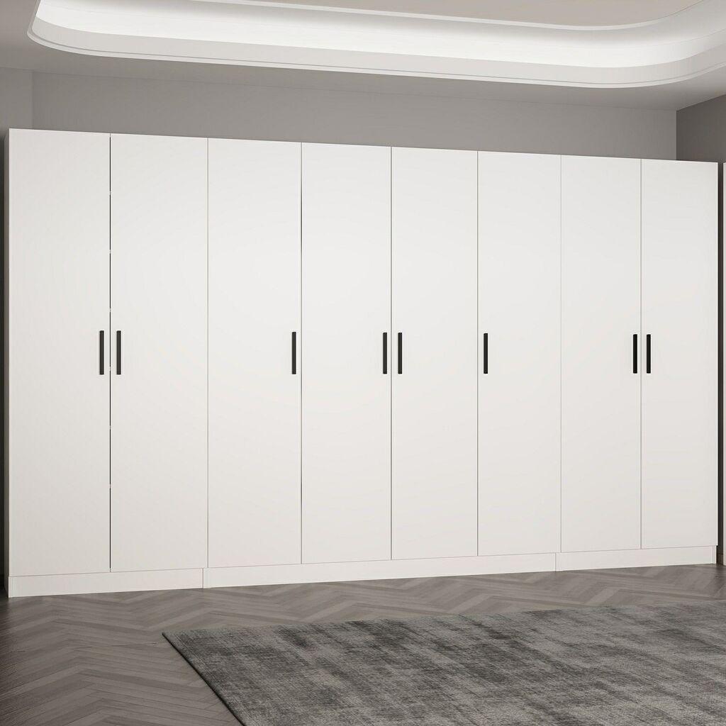 Hanah Home Ormar Noah-8206, 360x210x35 cm, Bijeli