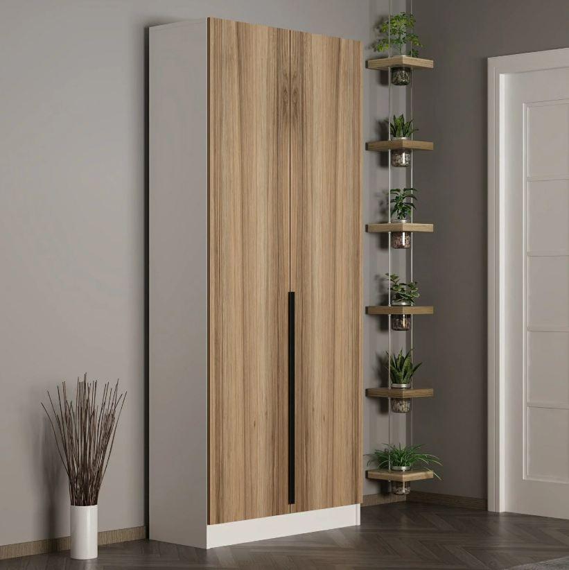 Hanah Home Ormar Noah-8275, 90x210x35 cm, Boje hrasta