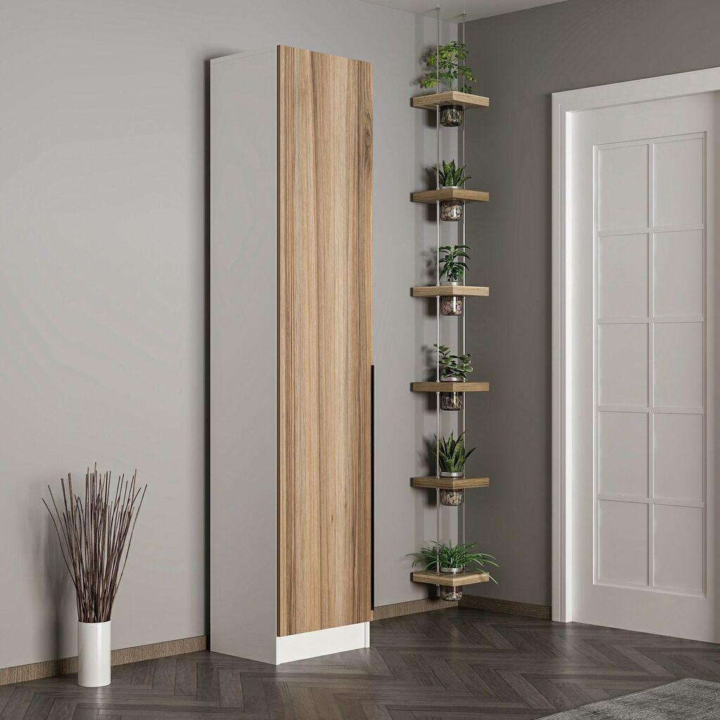 Hanah Home Ormar Noah-8274, 45x210x35 cm, Boje hrasta