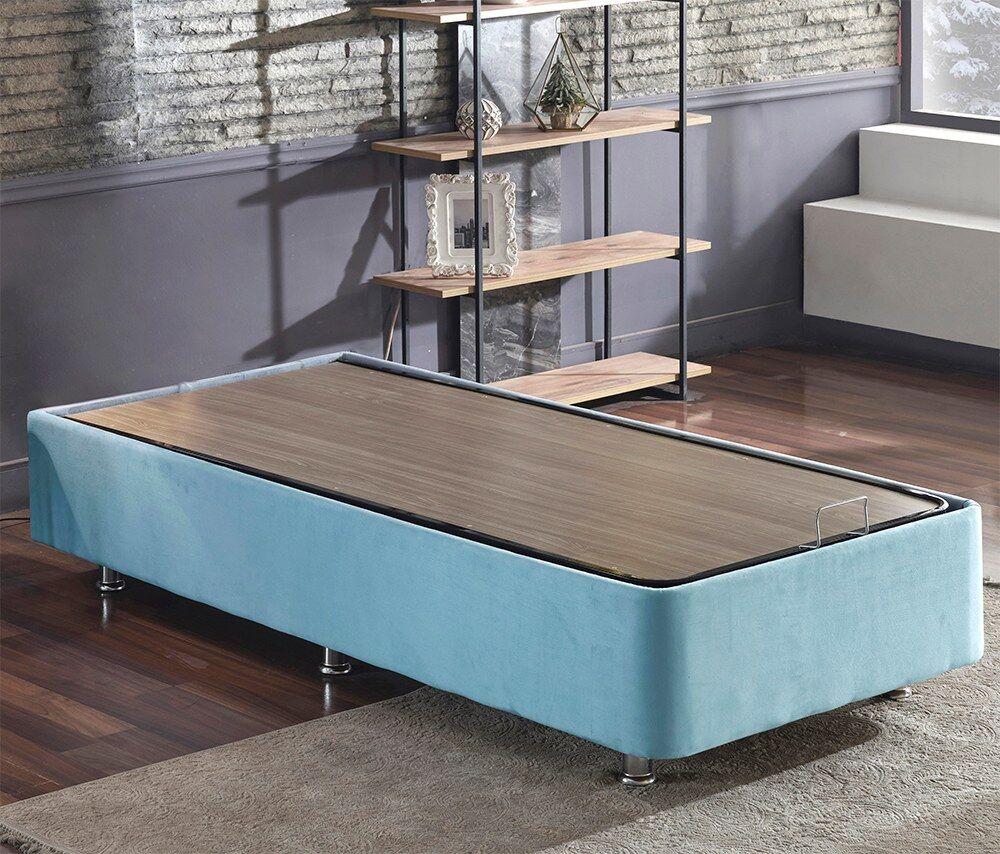 Hanah Home Cozy podnica za krevet, 90x38x190 cm, svijetloplava