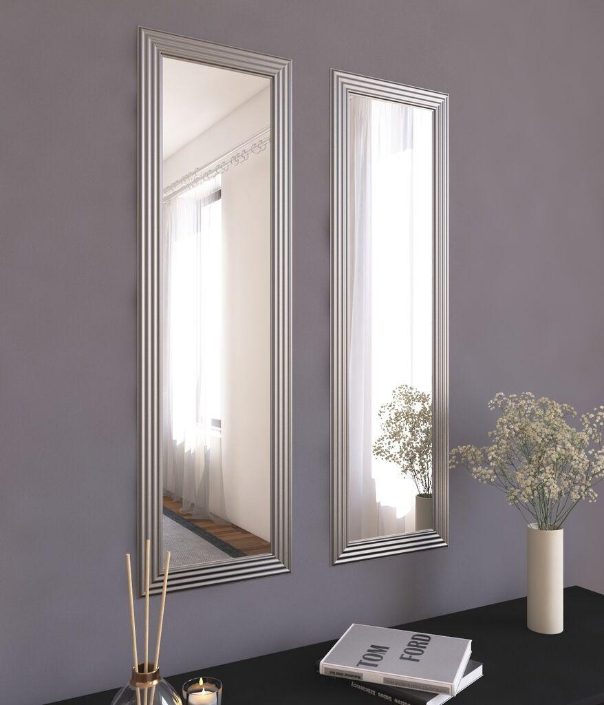 Hanah Home Set od 2 ogledala, boje bombona, srebrne boje