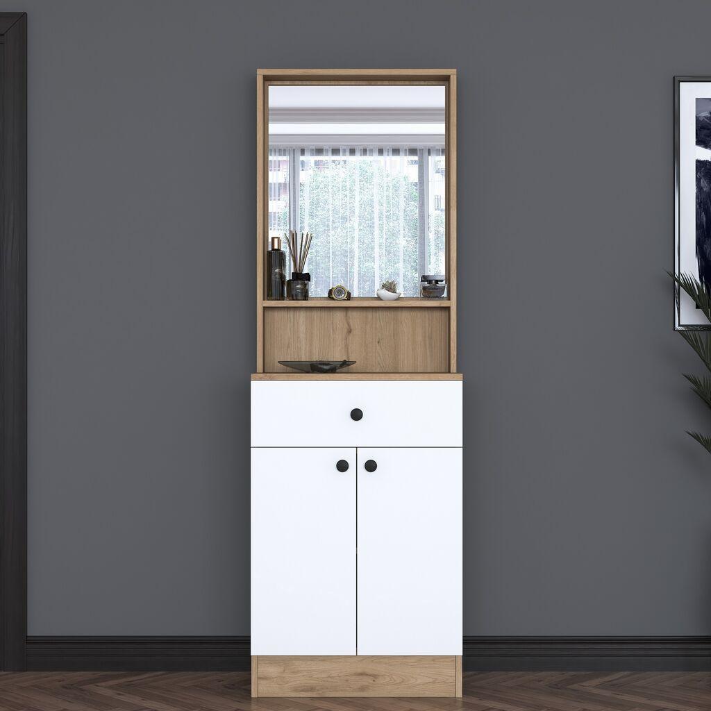 Hanah Home Komoda za hodnik P6 3294, 60x182,8x35,5 cm, Smeđa