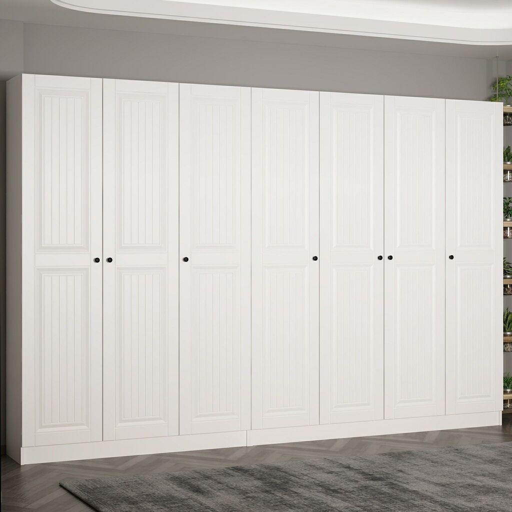 Hanah Home Ormar za hodnik Noah 8249, 315x210x35 cm, Bijela