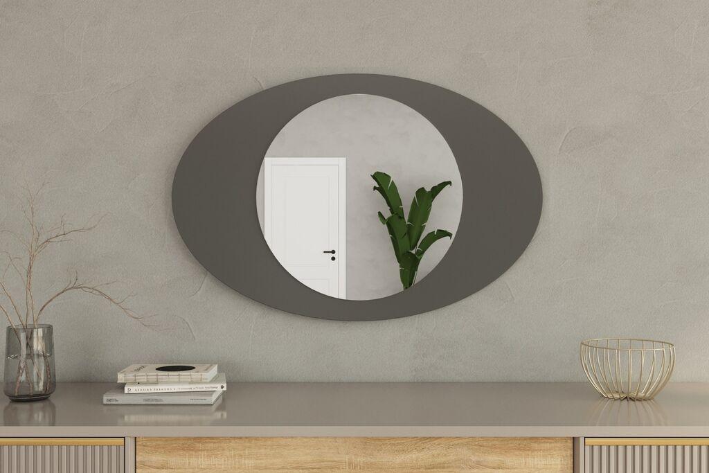 Hanah Home Mirror Obble, antracit