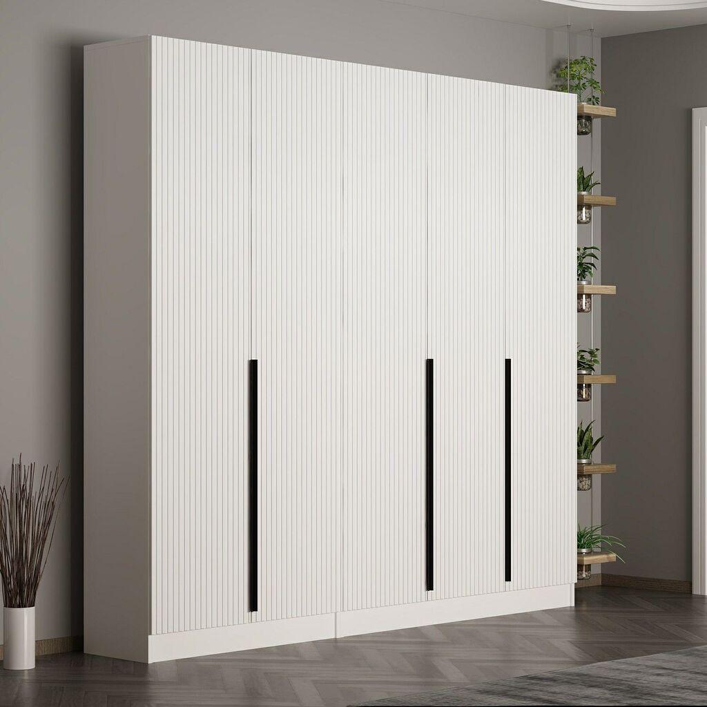 Hanah Home Ormar Noah-8256, 225x210x35 cm, Bijeli