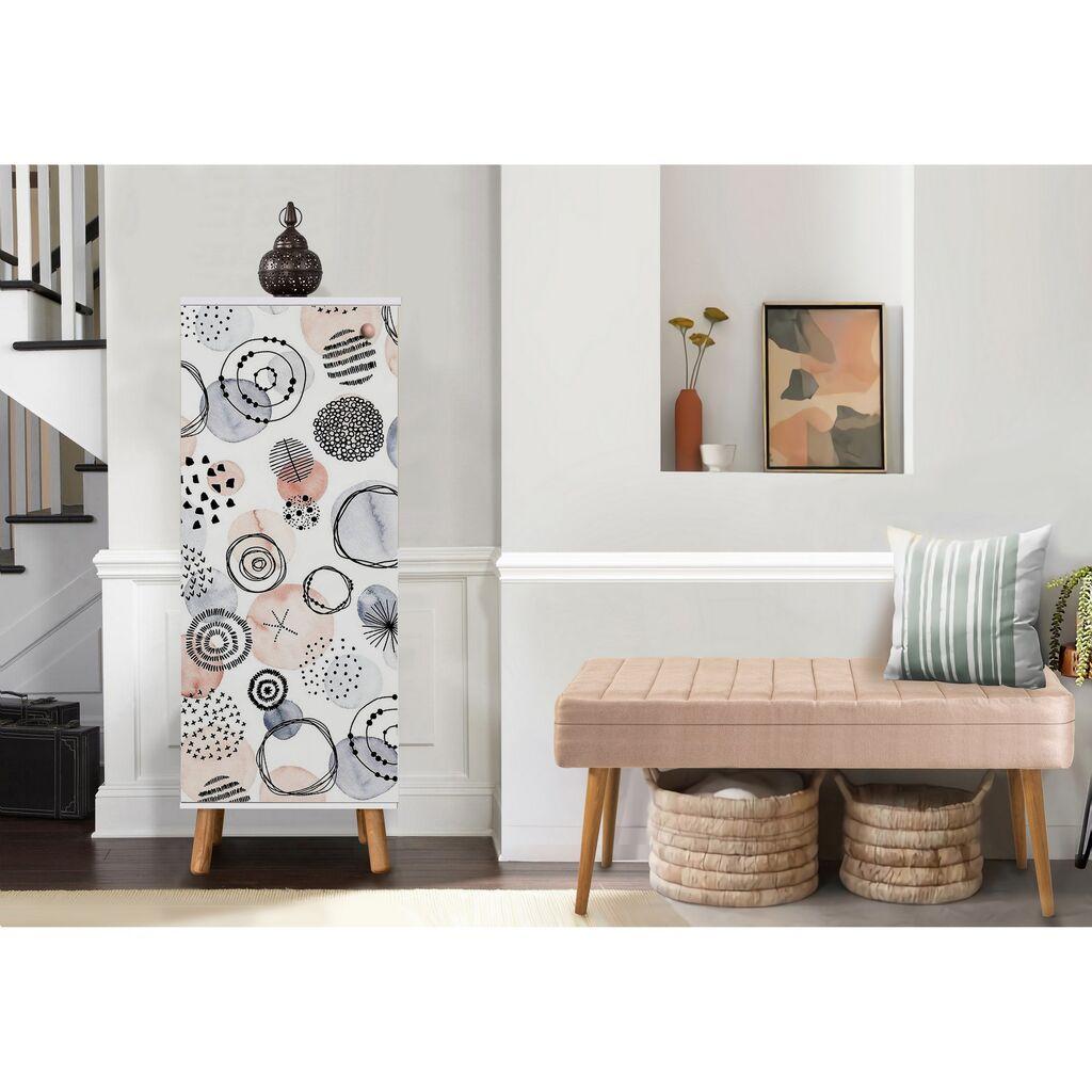 Hanah Home Set Namještaj za Hodnik Vegas 944 0900, Prljavo Roza