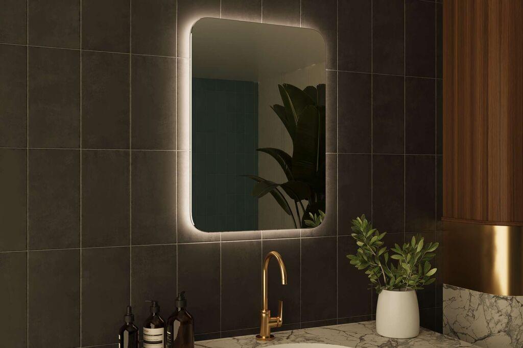 Hanah Home Mirror Polla, bijela