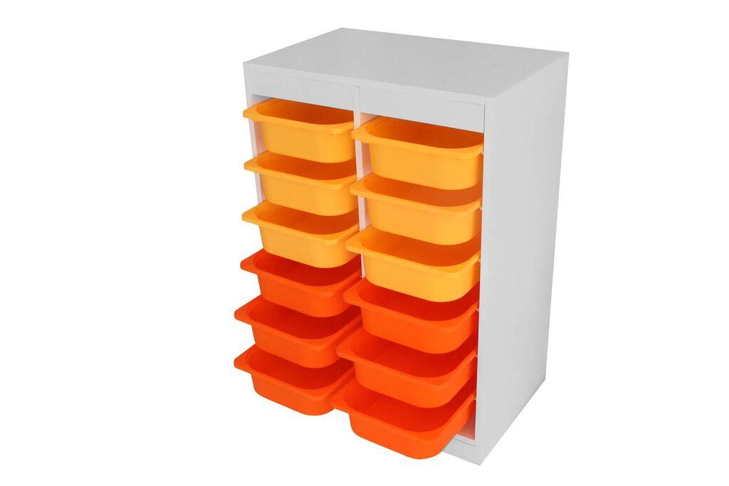 Hanah Home Komoda s ladicama, 66x93x42,5 cm, Šarena