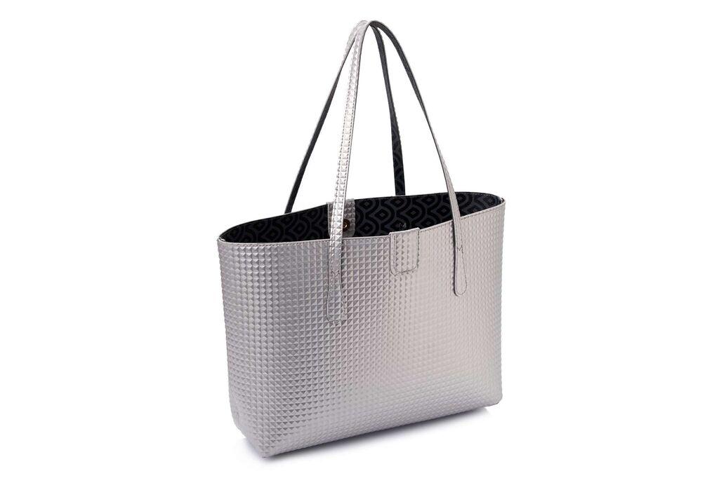 Ženska torba Lucky Bees 1238 Prm, srebrne boje