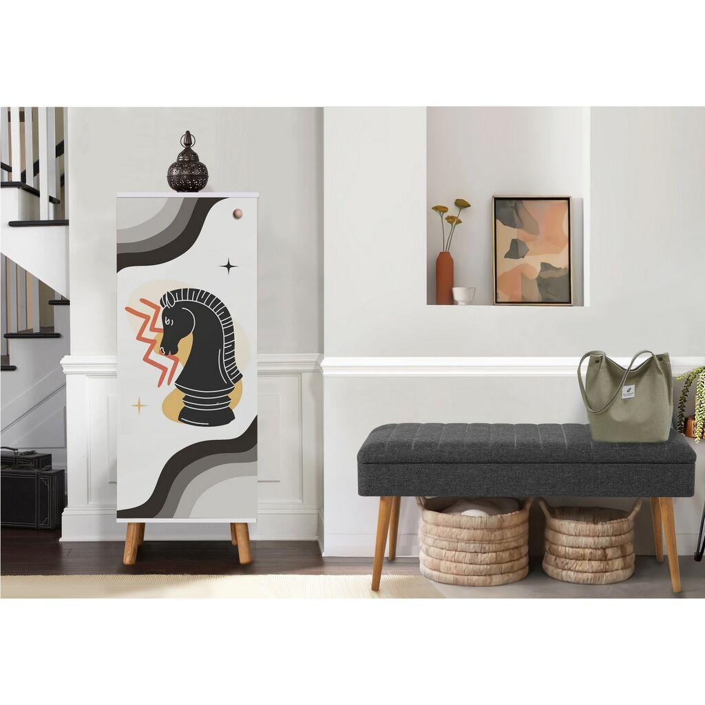 Hanah Home Set Namještaj za hodnik Vegas 952 1053, Antracit