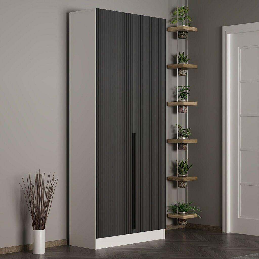 Hanah Home Ormar Noah-8264, 90x210x35 cm, Antracit