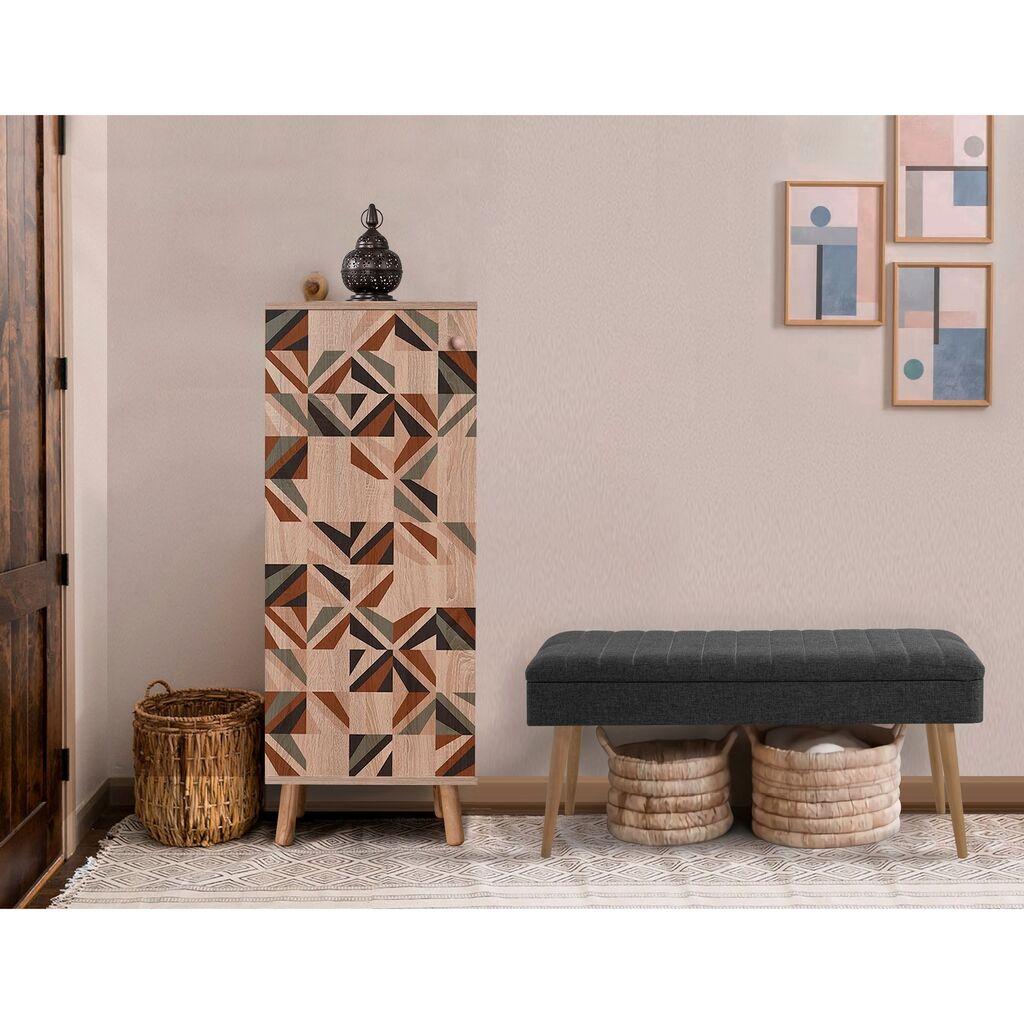 Hanah Home Set Namještaj za hodnik Vegas 914 1053, Antracit