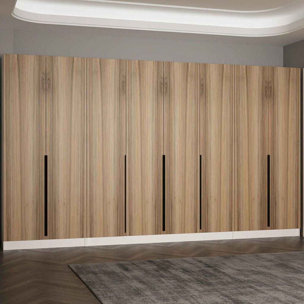 Hanah Home Ormar Noah-8283, 360x210x35 cm, Boje hrasta