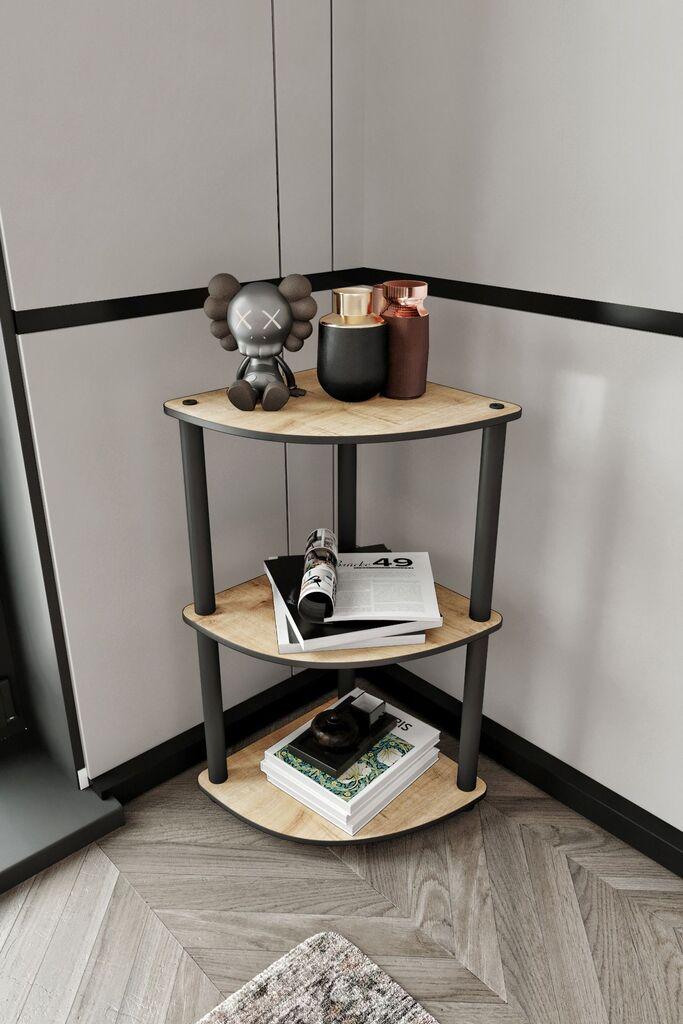 Hanah Home Polica za kuću Bookcase, 34x72x34 cm, Boje hrasta