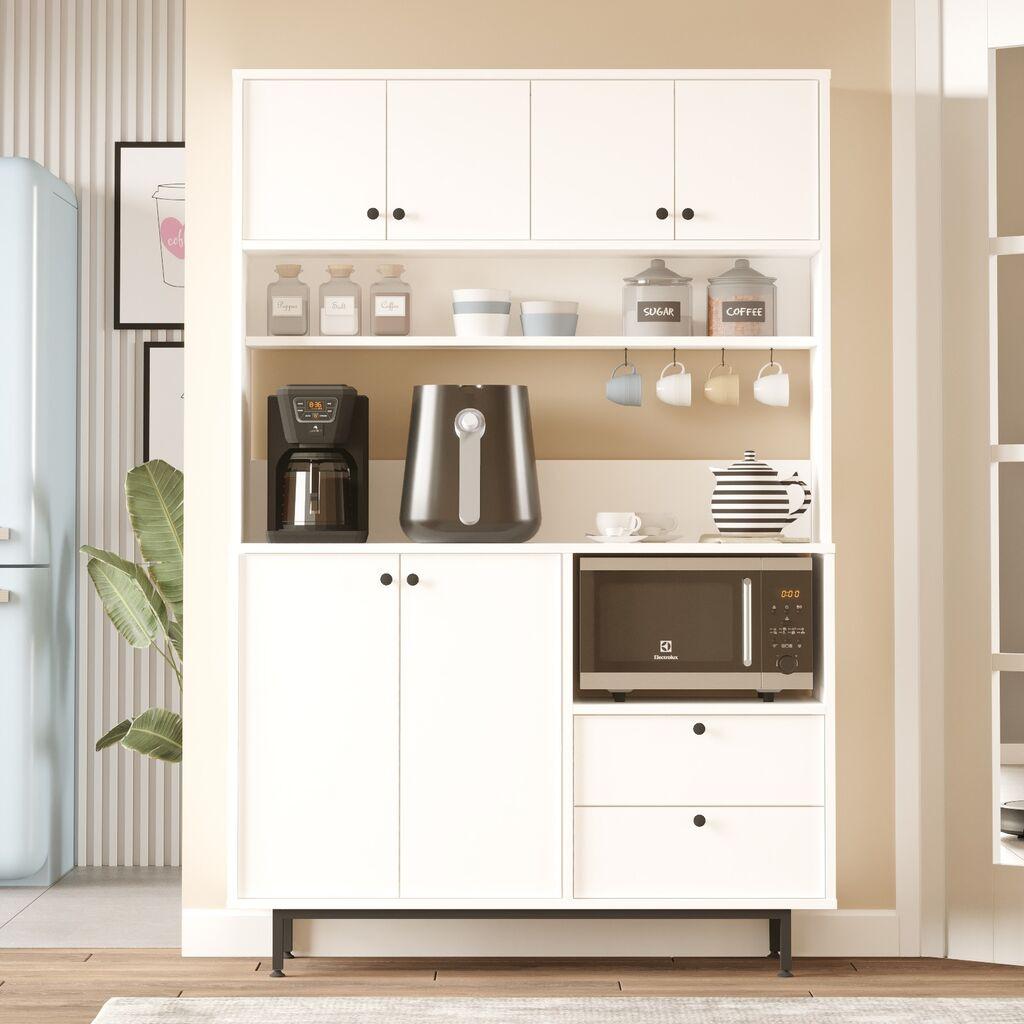 Hanah Home Komoda RE5-W, 120x180x35.5 cm, Bijela