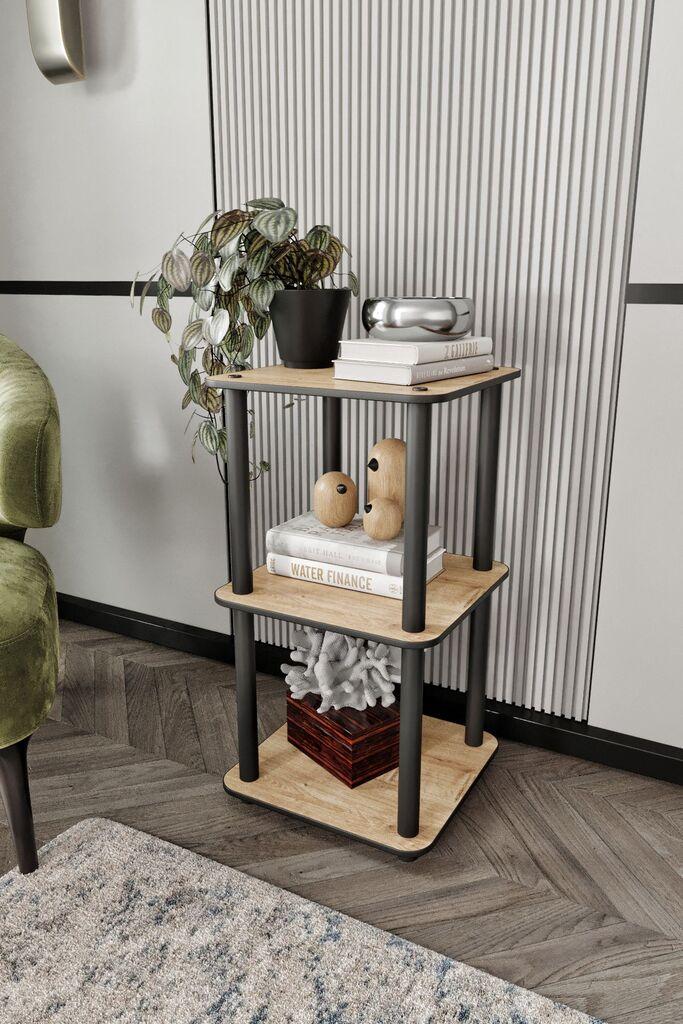 Hanah Home polica za knjige, 34x72x34 cm, boje hrasta