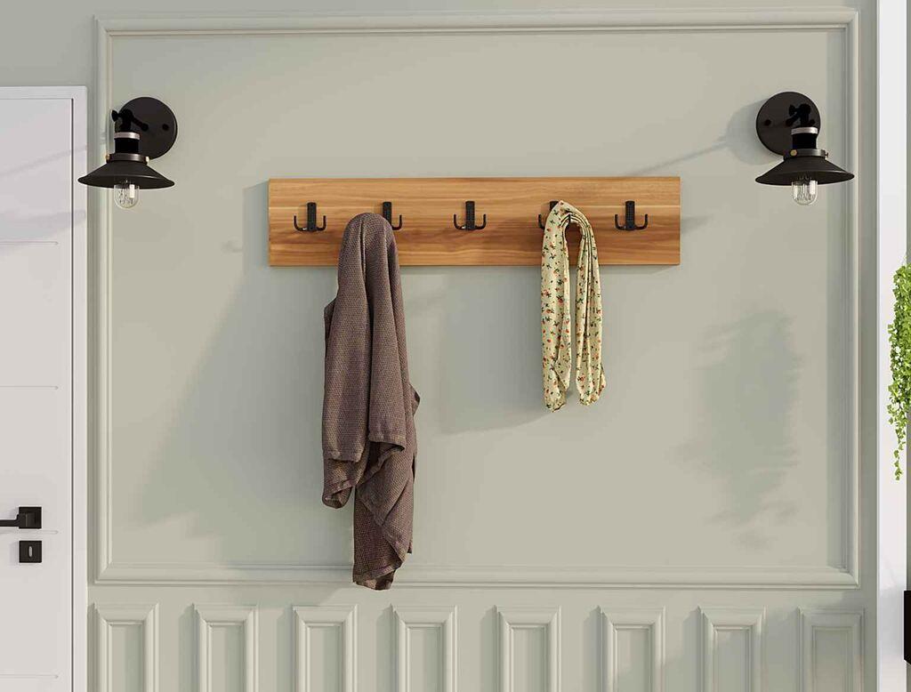 Hanah Home Zidna lampa Besli, 80x17x1,8 cm, Boja oraha