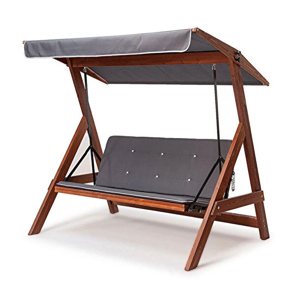 Hanah Home vrtna ljuljaška Roma 2000, 190x120x180 cm, antracit