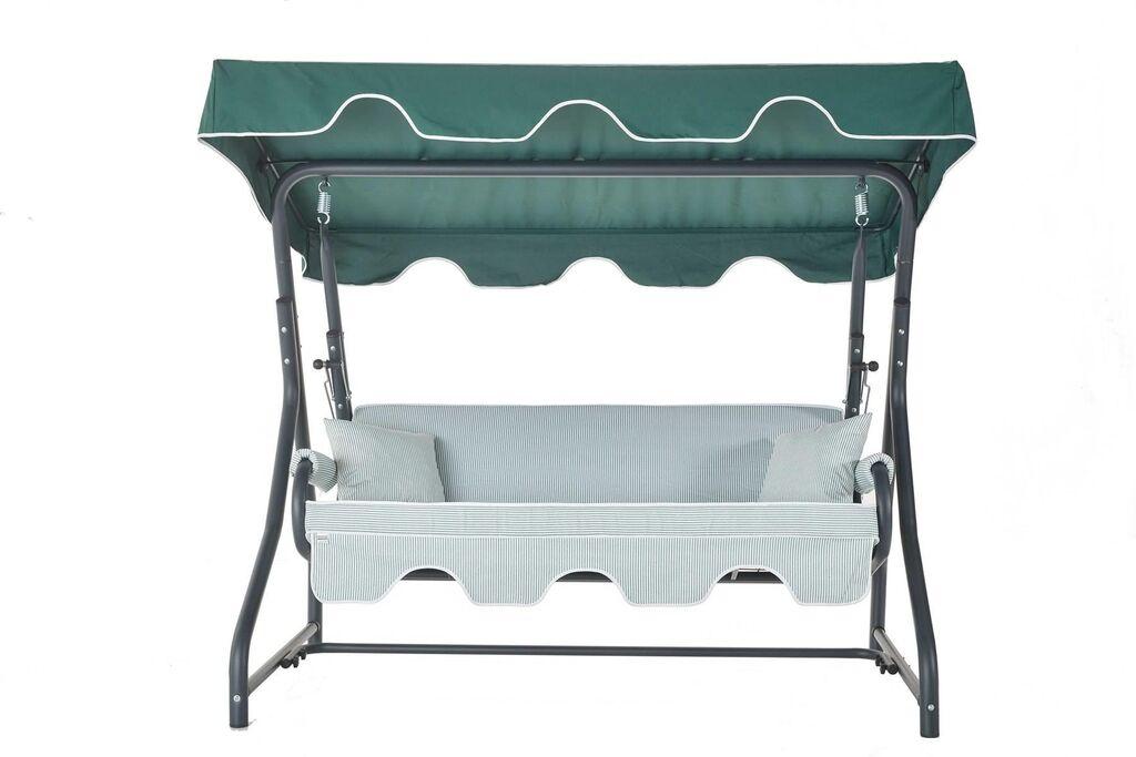 Hanah Home Vrtna ljuljaška Olea 11, 200x170x110 cm, Zelena