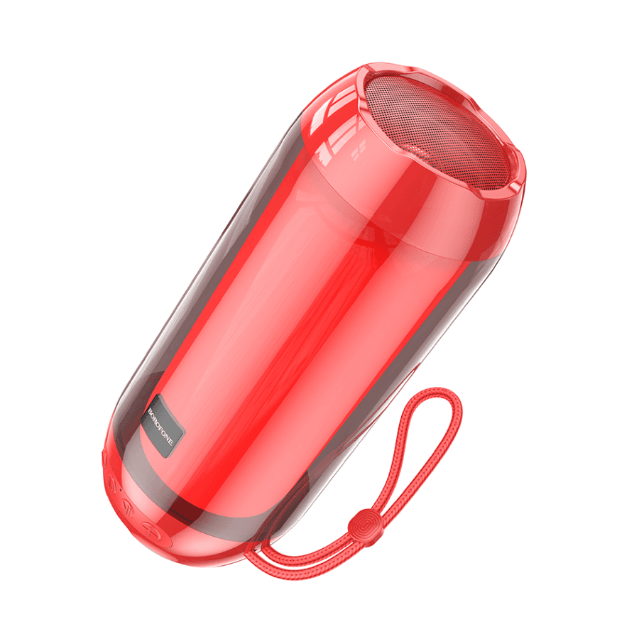 Borofone Zvučnik bluetooth BR25 Crazy sound colorful luminous FM, Crveni