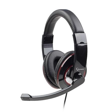 Gembird Slušalice sa mikrofonom MHS-U-001, USB, Crne