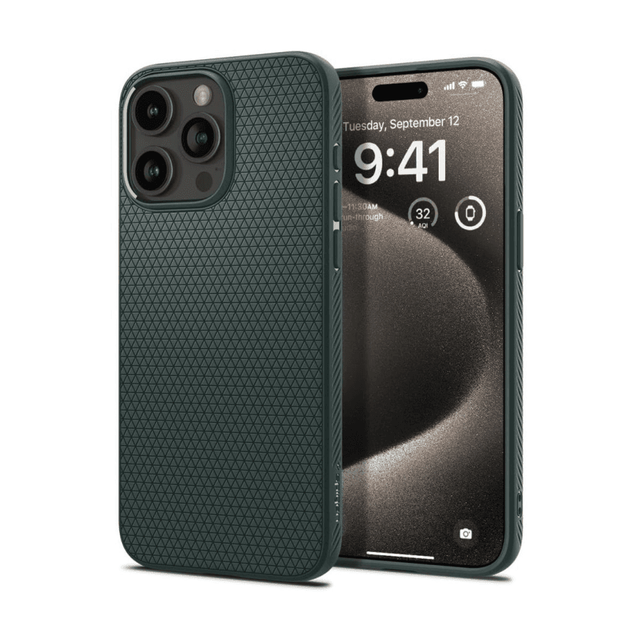 Spigen Futrola za iPhone15 Pro Max, Crna