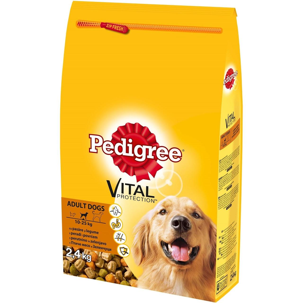 Pedigree briketi, piletina s rižom i povrćem, 2,6 kg