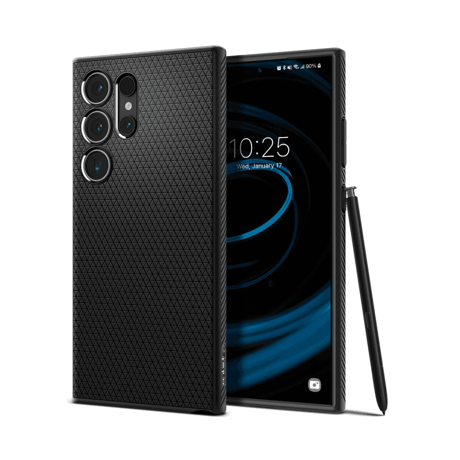 Spigen Zaštitna maska za Samsung Galaxy S24 Ultra, Crna