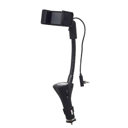 Gembird FM transmiter 4u1 auto nosač, punjač, handsfree za mobitel TA-CHU3, Crni