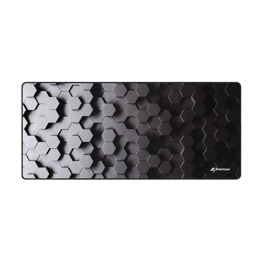 Sharkoon Skiller Gaming Podloga za miš SGP30 XXL HEX, 900 x 400 x 2.5 mm, Crna