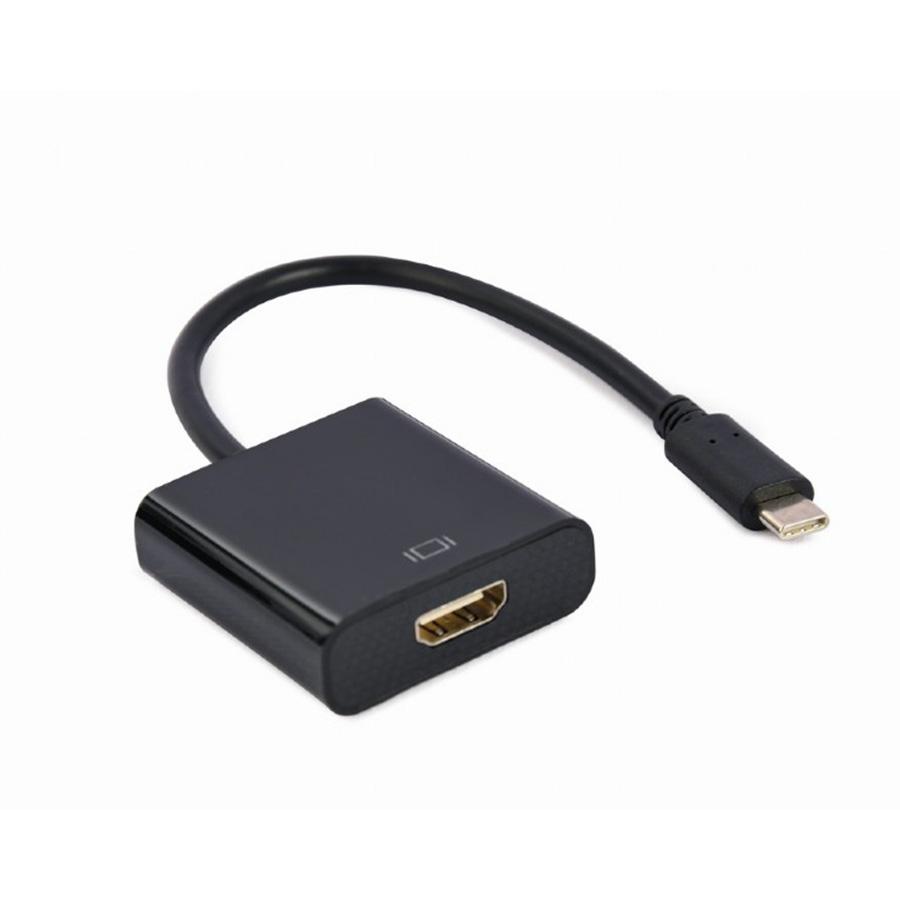 Gembird USB adapter Type-C to HDMI adapter cable, Crni