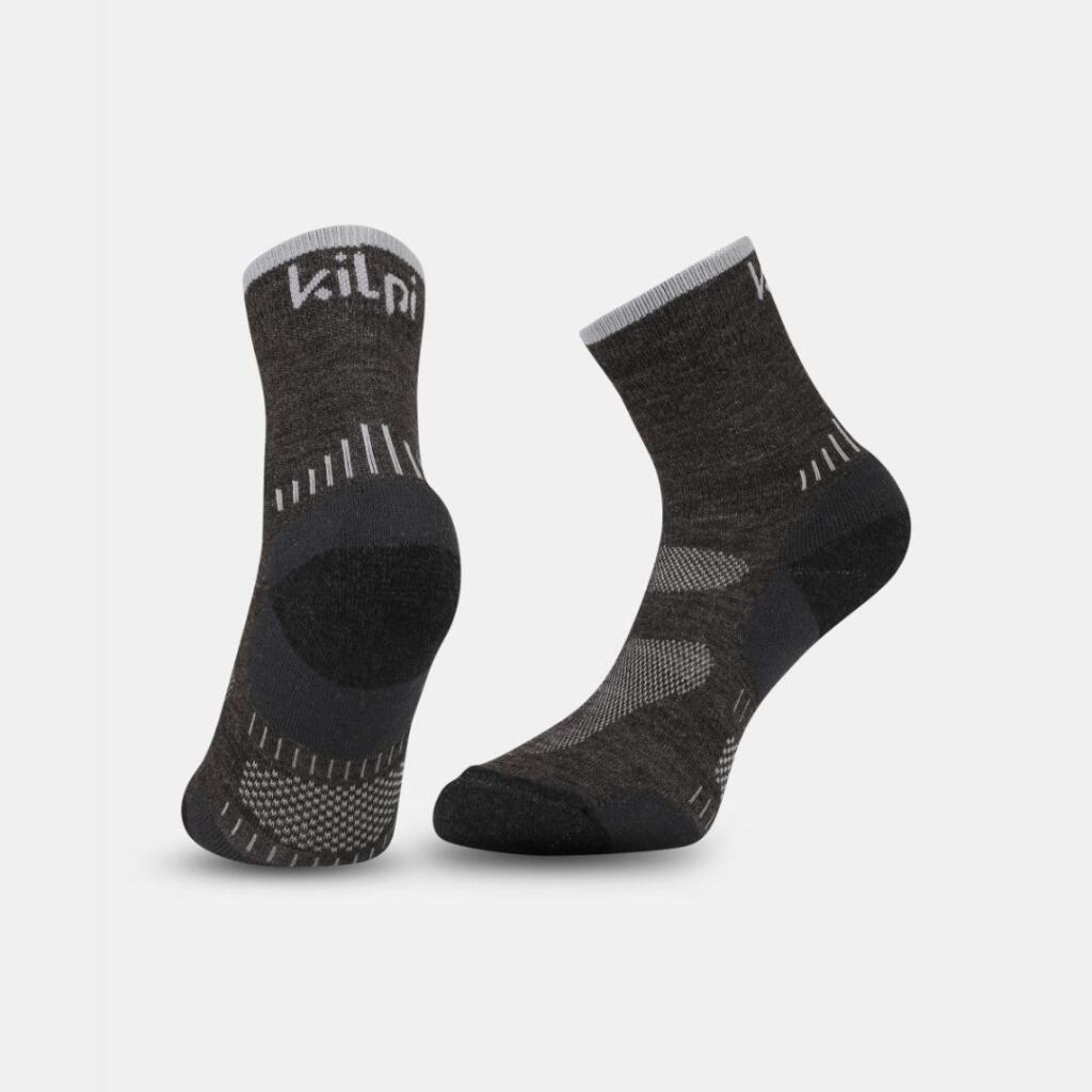 Kilpi Čarape Mirin, Crno-sive