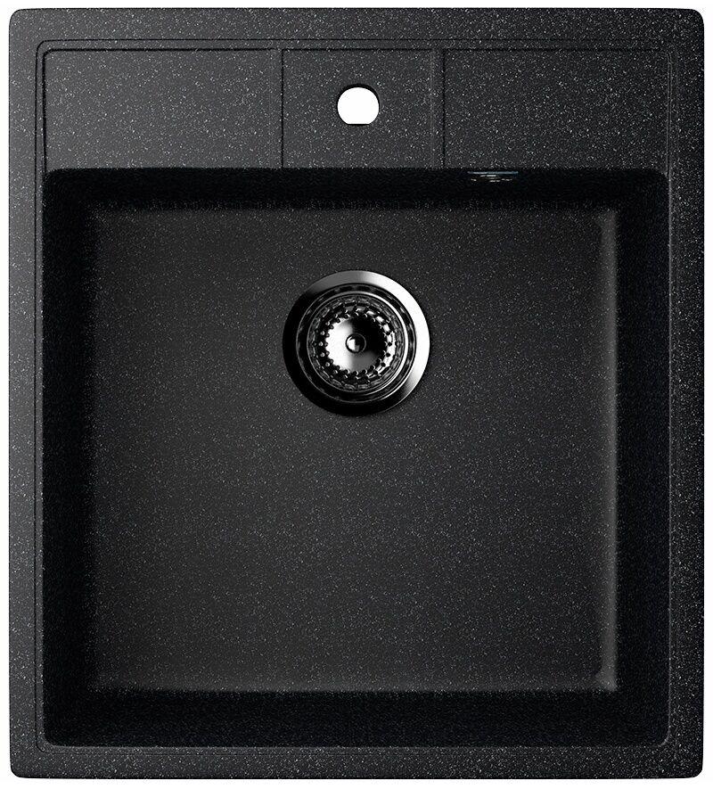Valterra Granitna sudopera V406, 450 x 500 mm, Crna