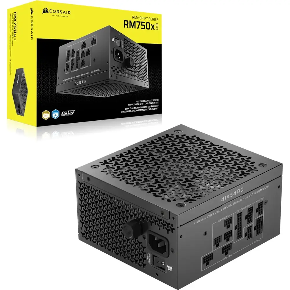 Corsair Napajanje RM850x Shift, 850W, 80 Plus Gold