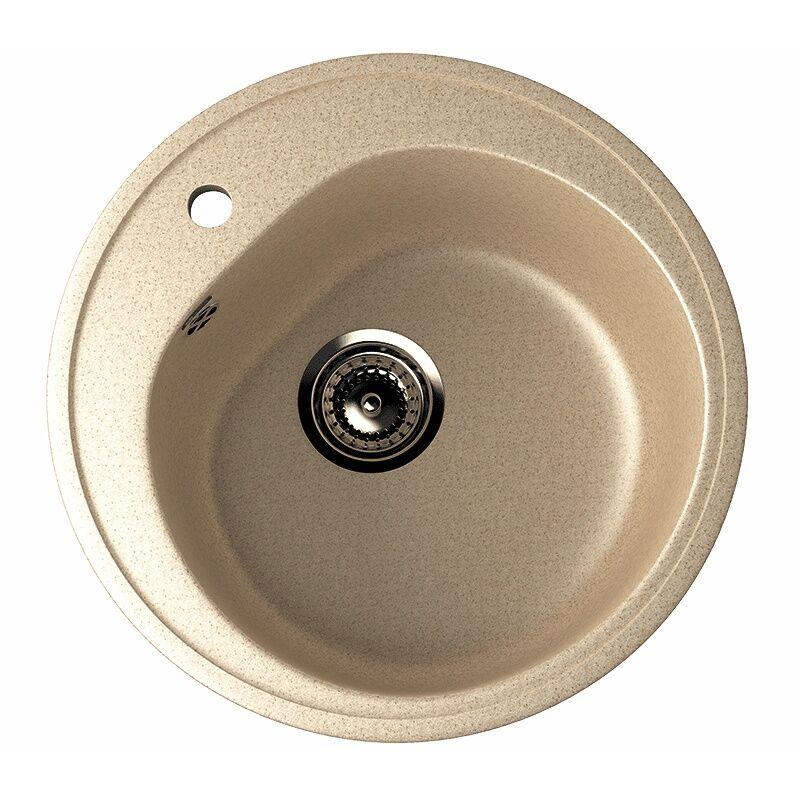 Valterra Granitna sudopera V101, 500 mm, Bež
