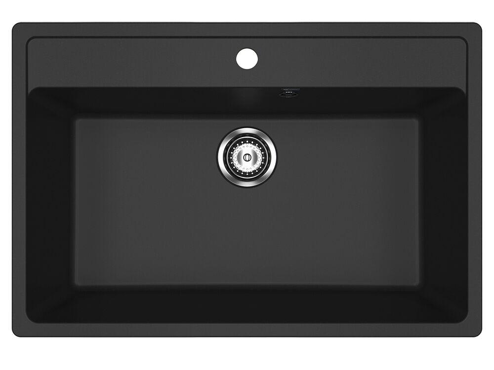 Valterra Granitna sudopera V600, 770 x 500, Crna