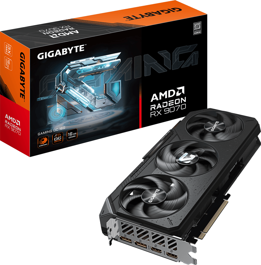 Gigabyte Grafička kartica RX 9070 Gaming, 16GB, GDDR6