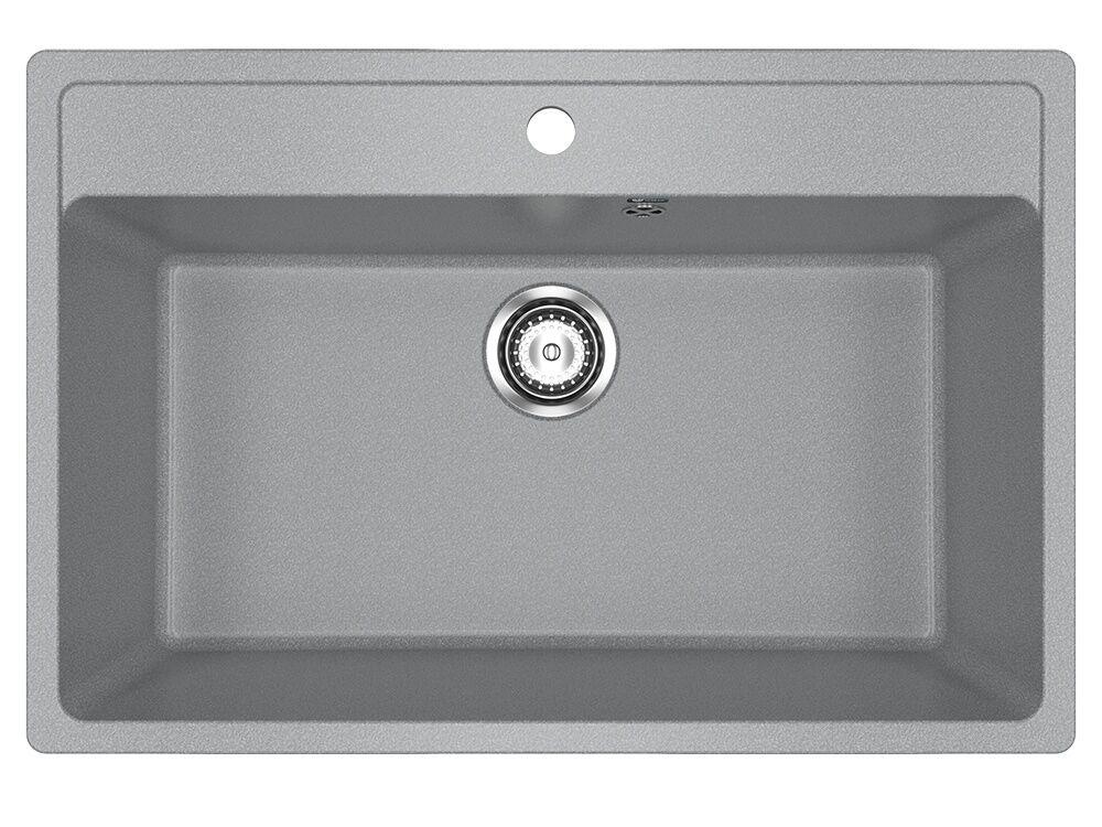 Valterra Granitna sudopera V600, 770 x 500, Siva
