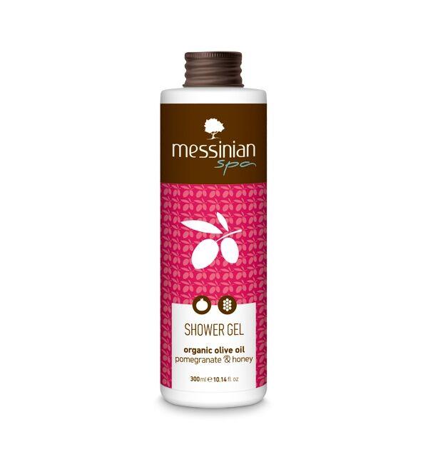 Messinian Gel za tuširanje Pomegranate & Honey, 300ml